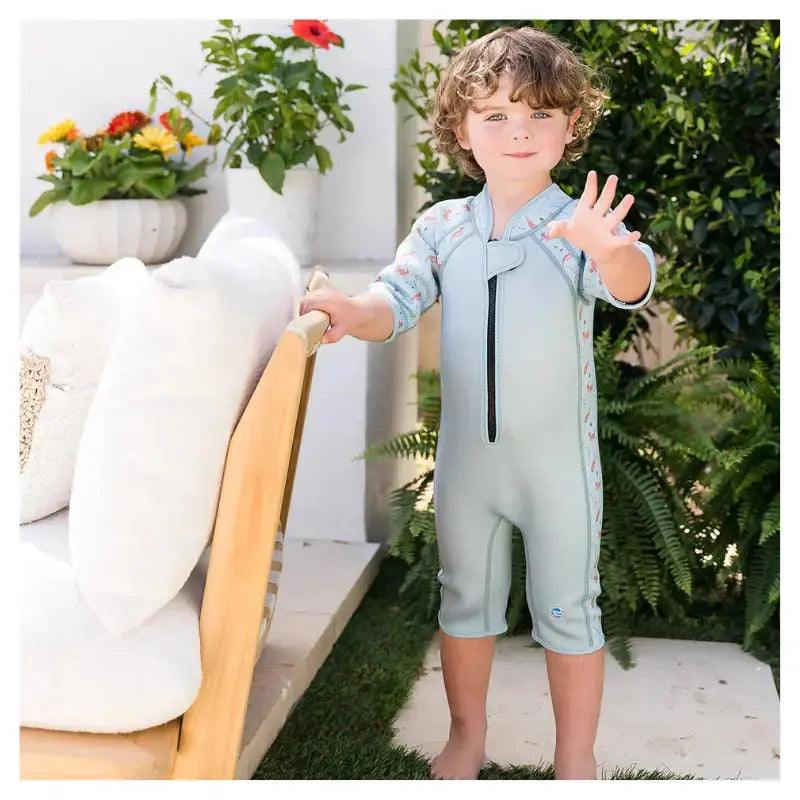 **Splashabout Kids Wetsuit for Girls & Boys (Ages 2-6) | Shorty Wetsuit for Swimming, Beach & Water Play**