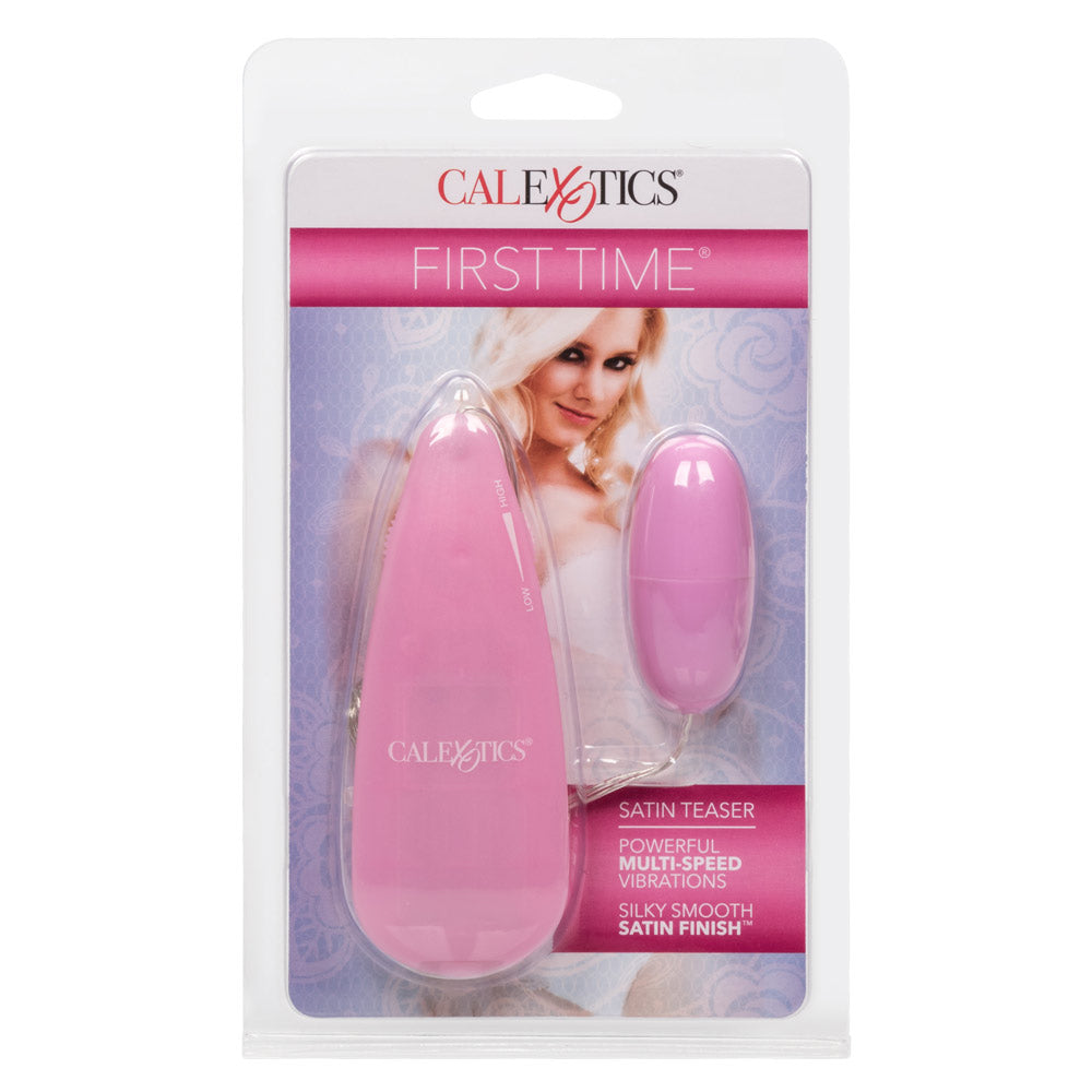 Premium Satin Egg Vibrator for Women - Rechargeable & Waterproof - Pink - Perfect for Couples Play & Solo Pleasure