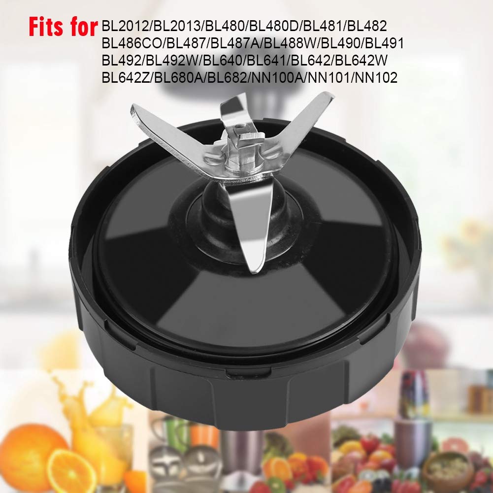 7 Fin Extractor Replacement Blade for 1000W-1500W Blenders - Durable Bottom Blade Replacement Parts for Smoothies, Juicing & Food Processing