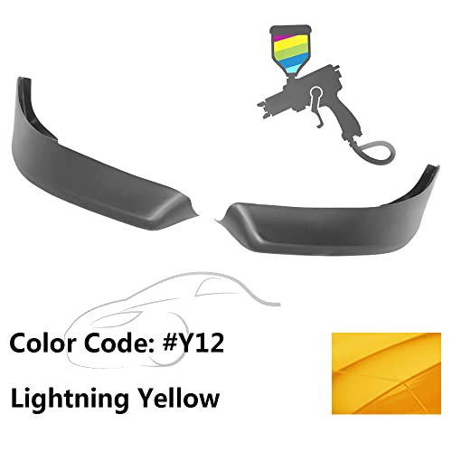 Painted #Y12 Lightning Yellow