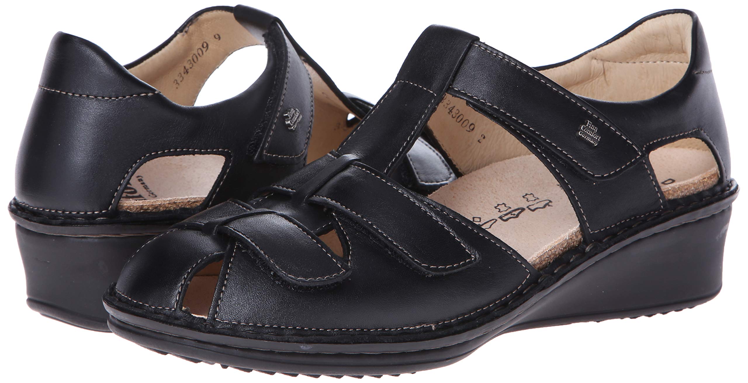 Finn Comfort Women's Fashion Boots - Waterproof Leather Ankle Booties for Women - Comfortable & Stylish Winter Shoes for Walking, Work & Casual Outfits