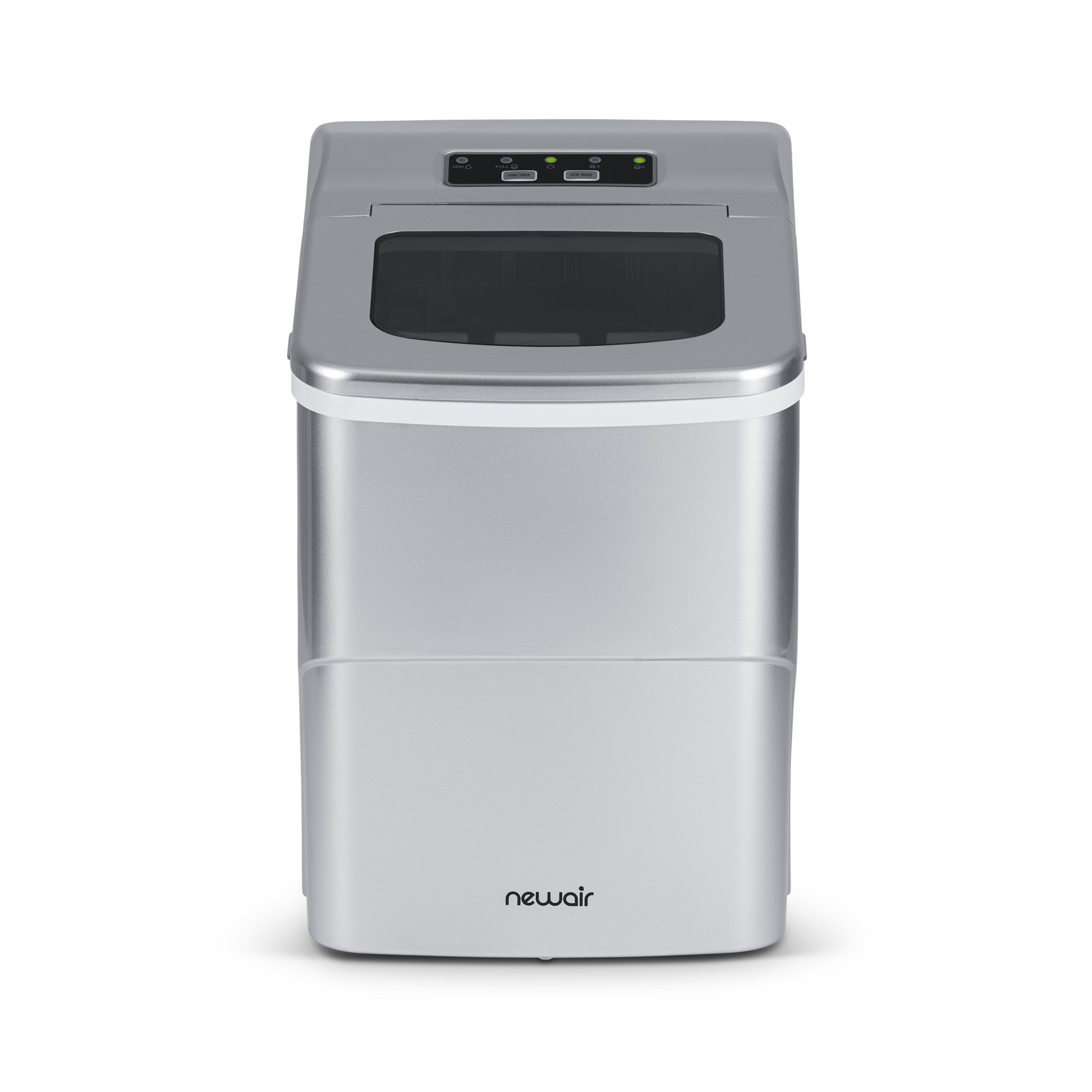 Newair® Countertop Ice Maker - 26 lbs/Day, Bullet Ice Machine, Matte Black Finish for Home, Office, or Outdoor Use