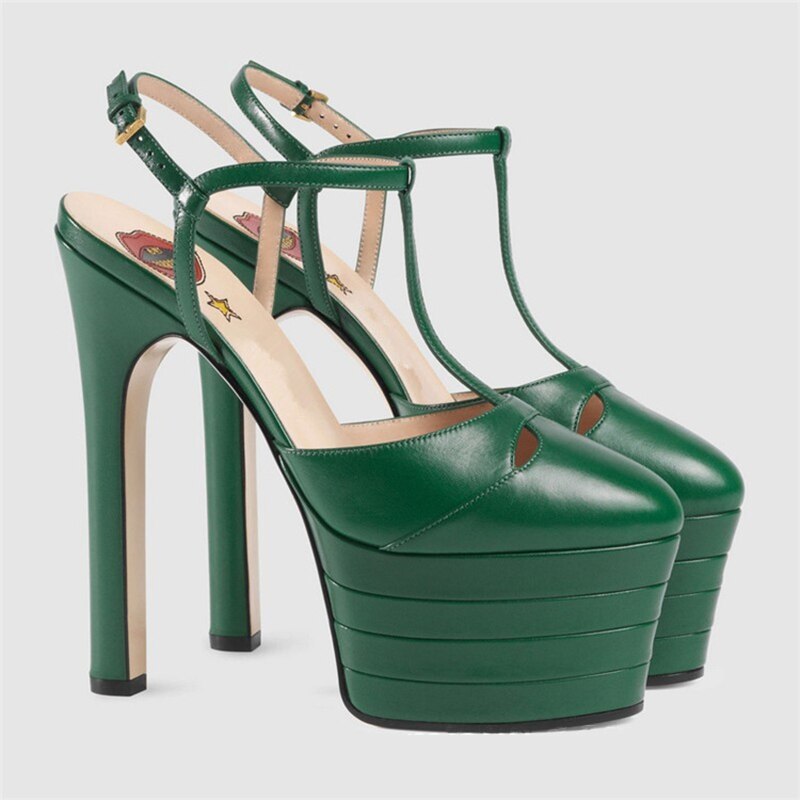 Lovevop Women's High Heel Sandals - 16cm Catwalk Platform Sandals with Thick Soles for Women, Plus Size Ladies Summer Shoes | Perfect for Parties, Weddings & Night Out