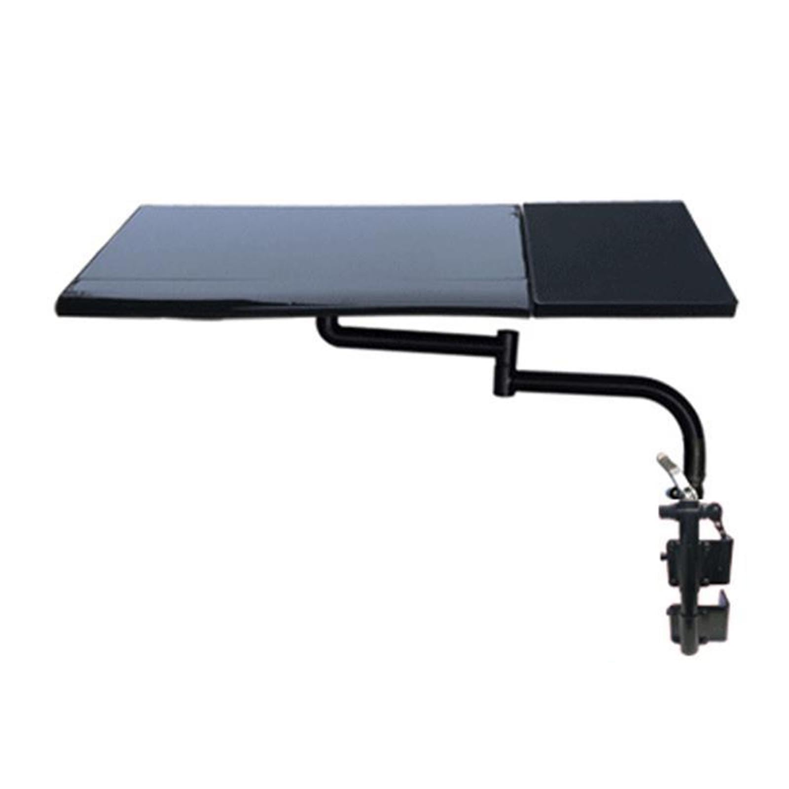 Multifunctional Wheelchair Tray with Adjustable Stand - Portable Computer Keyboard Tray for Work, Reading & Eating - Universal Wheelchair Accessories for Office, Home & Hospital Use