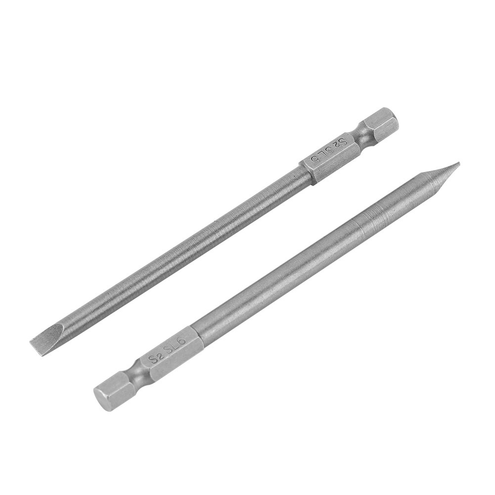 10-Piece Steel Cross Head Drill Bit Set with 1/4-Inch Hex Shank - Compatible with Electric Screwdrivers, Hand Screwdrivers & Power Drills - Perfect for DIY Projects, Home Repairs & Professional Construction Work