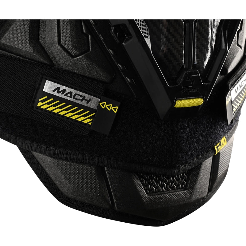Bauer Supreme Mach Junior Hockey Shoulder Pads - Lightweight & Protective Gear for Youth Players - Perfect for Ice Hockey Training & Games