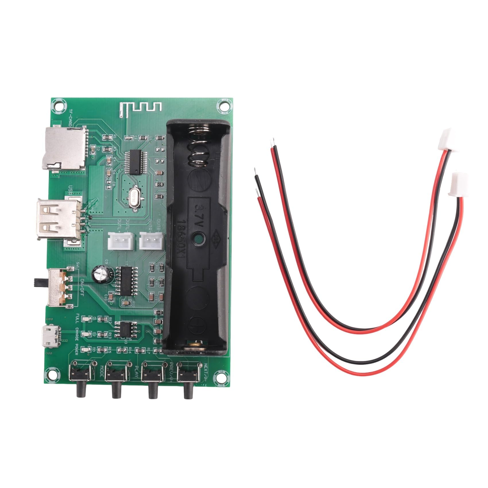 Jayzee XH-A150 10W Bluetooth Power Amplifier Board - DIY Rechargeable Mini Speaker Kit with Lithium Battery for Home, Office, and Outdoor Use