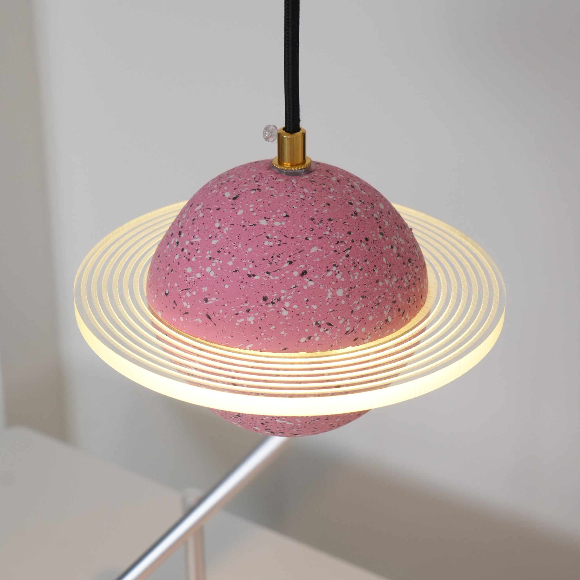 Artsy Planet Pendant Light - Modern Celestial Ceiling Fixture for Bedroom, Living Room & Nursery Decor | Solar System Inspired Lighting for Home & Office