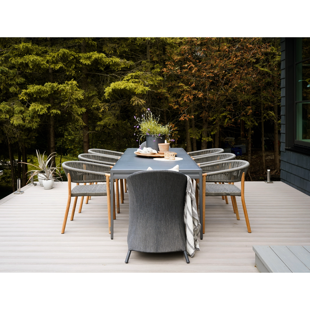 Stylish Caledon Dining Chair - Modern Wooden Kitchen Chair with Upholstered Seat - Perfect for Dining Room, Kitchen, and Breakfast Nook