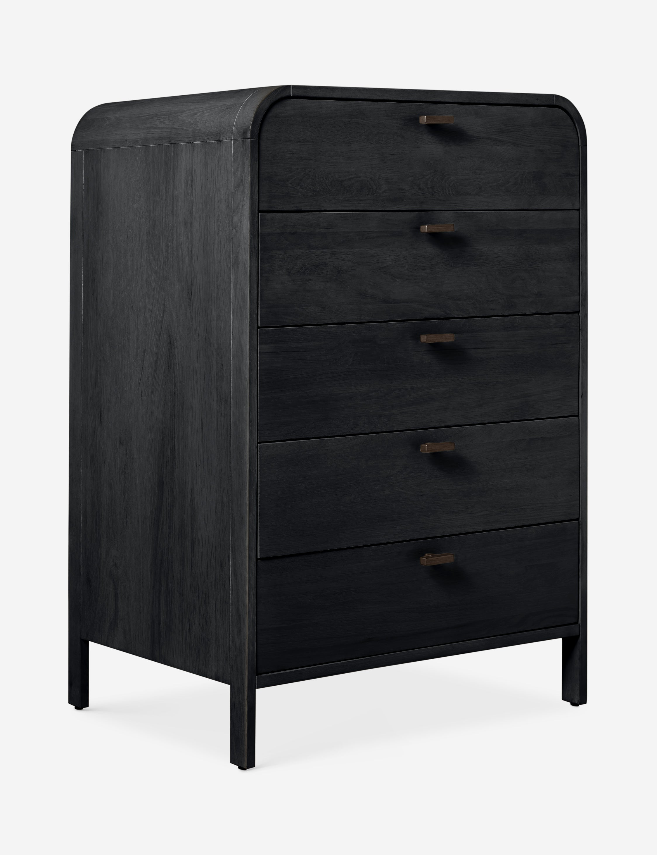 Brooke 5 Drawer Dresser - Modern Wooden Chest of Drawers for Bedroom Storage | Perfect for Organizing Clothes, Linens & Accessories in Home, Dorm or Nursery
