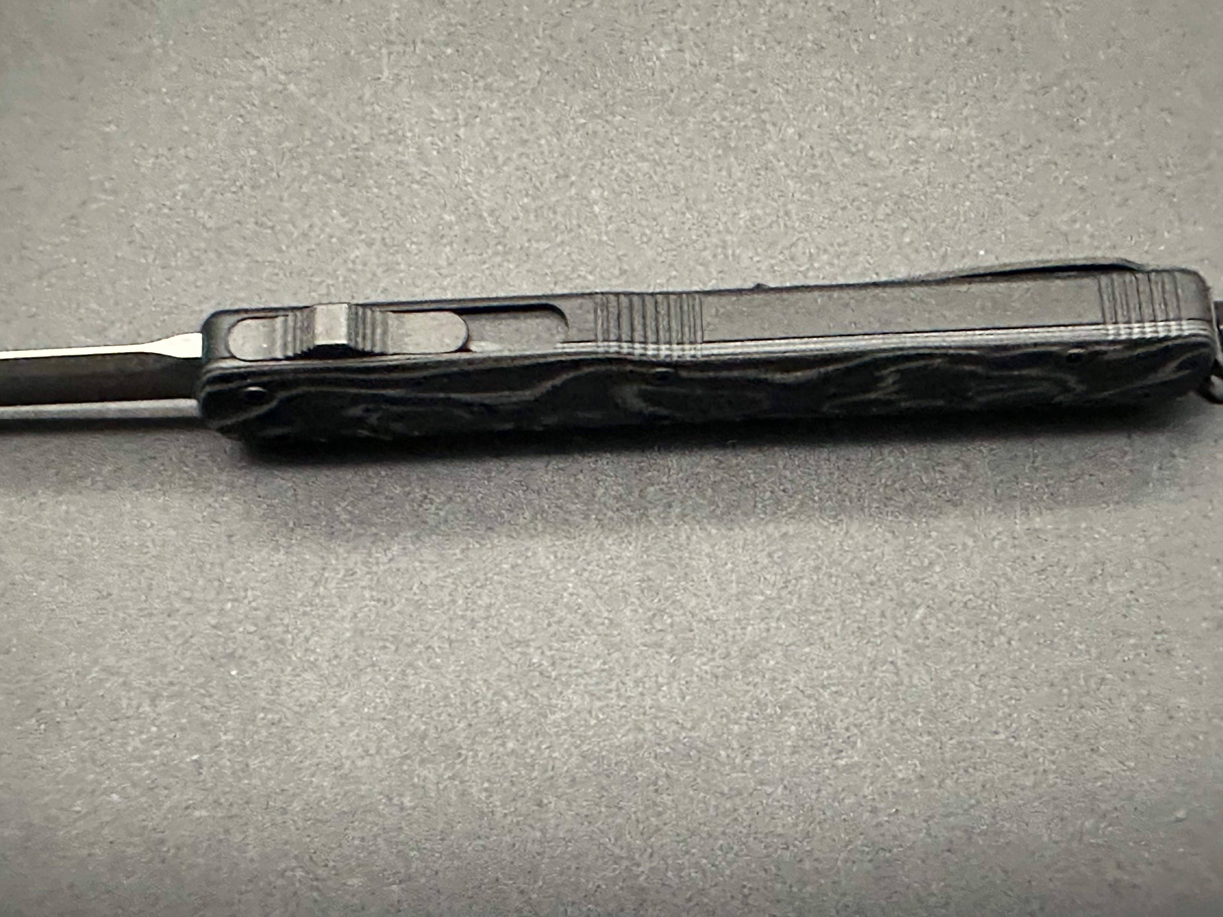 Hogue Counterstrike OTF Automatic Knife - Black G10 Handle, Mascus Tanto Blade - Tactical EDC, Outdoor Survival, Self Defense