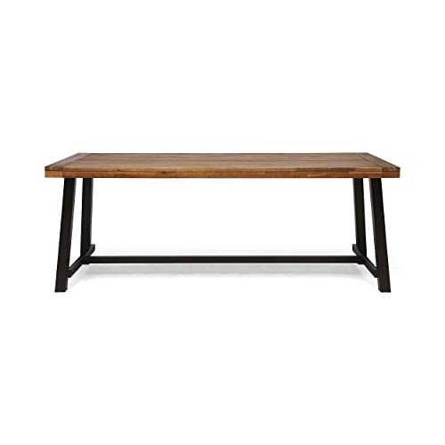 Teak,rustic Metal Finish