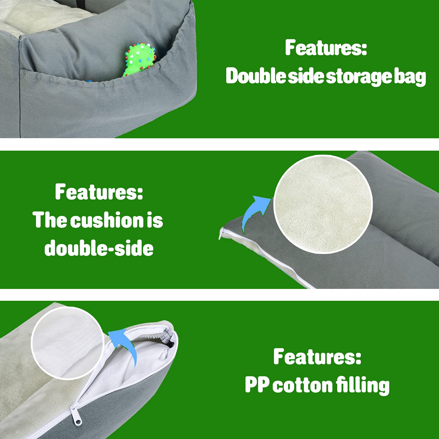 **Upgraded Deluxe Washable Dog Car Seat – Portable Pet Booster Seat with Clip-On Safety Leash, Travel Carrier for Small & Medium Dogs – Gray | Perfect for Road Trips, Vet Visits & Daily Commutes**