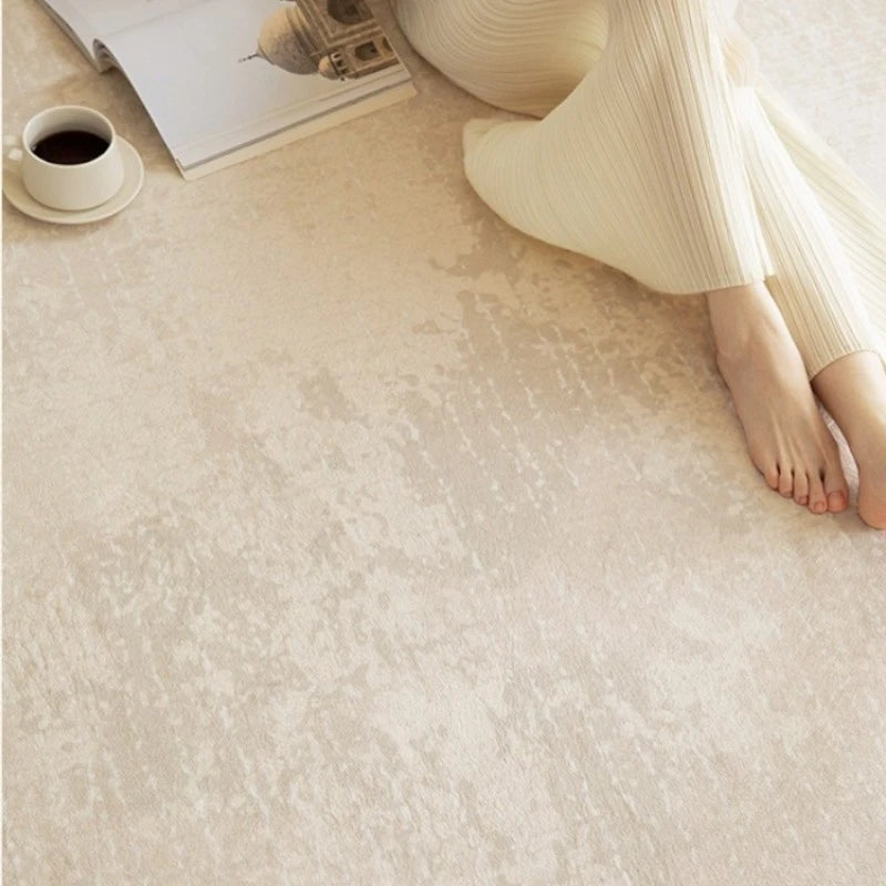 Vienna Minimalist Geometric Waterproof Spillproof Area Rug - Non-Slip Modern Floor Mat for Living Room, Bedroom, Office - Easy to Clean Home Decor Carpet