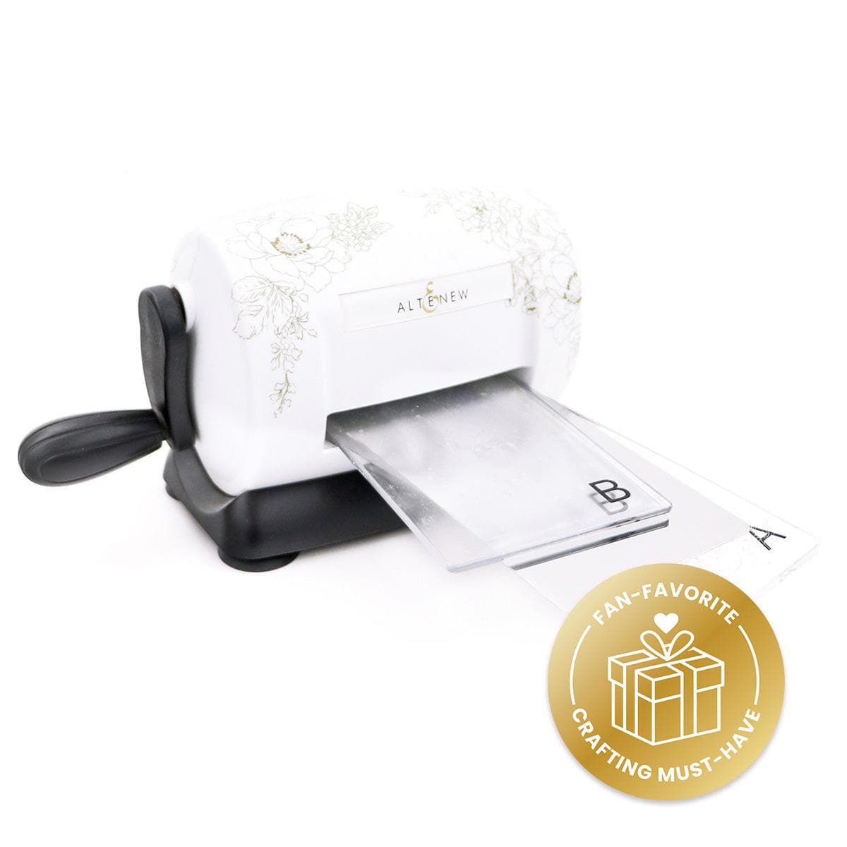 Mini Blossom Die Cutting Machine for DIY Scrapbooking, Card Making & Paper Crafts - Compact & Portable Craft Tool for Home & School Projects