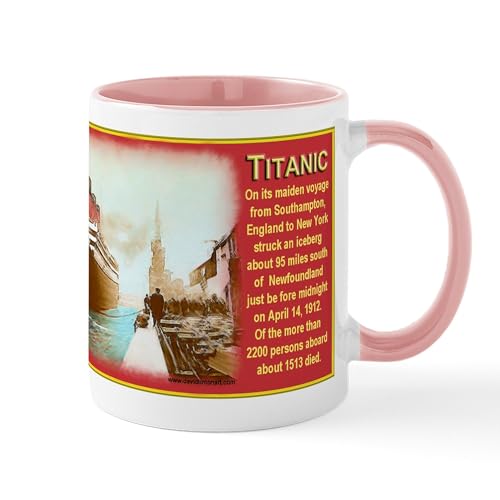 White/Pink Inside - Titanic