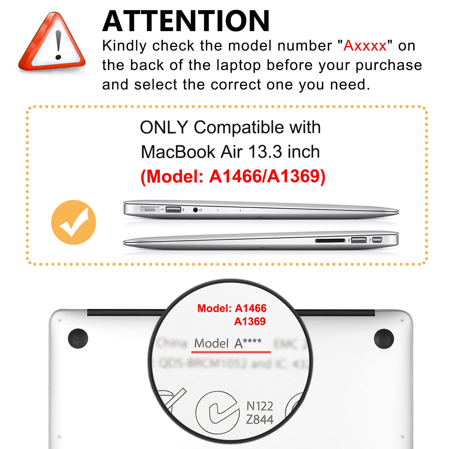 Premium 5-in-1 Protective Case for MacBook Air 13 inch (A1466/A1369 2010-2017 Models) - Matte Clear Hard Shell Cover with Keyboard Protector, Screen Protector & Webcam Cover | Floral Design | Perfect for Work, Travel & School Use