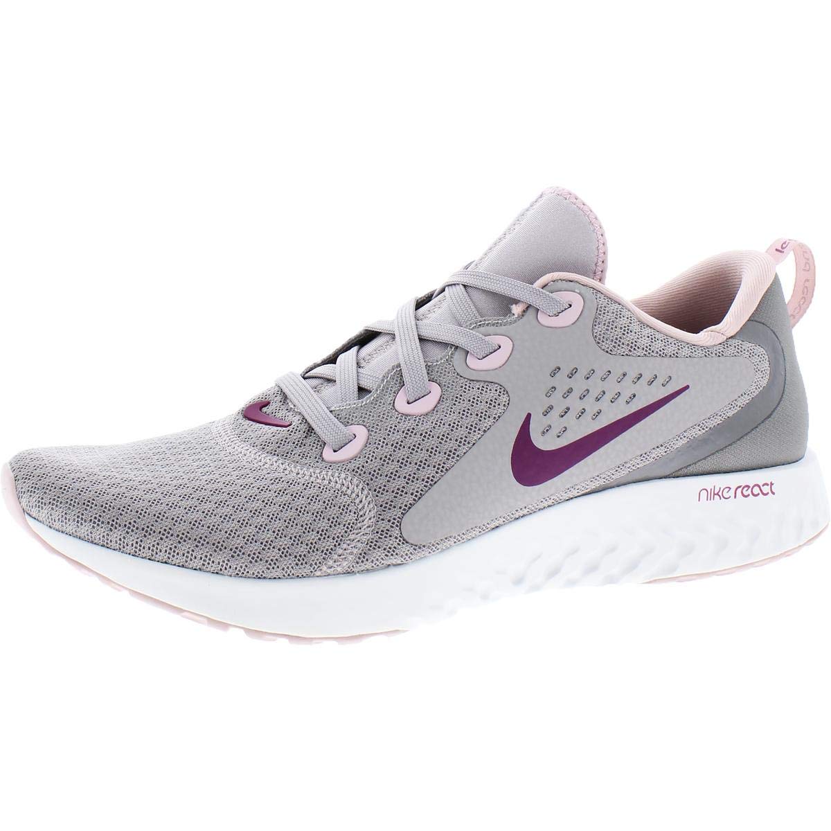 Nike Women's Legend React Running Shoes - Black/Grey, Size 6.5 & 11 | Lightweight Cushioned Sneakers for Jogging, Gym Workouts & Everyday Comfort