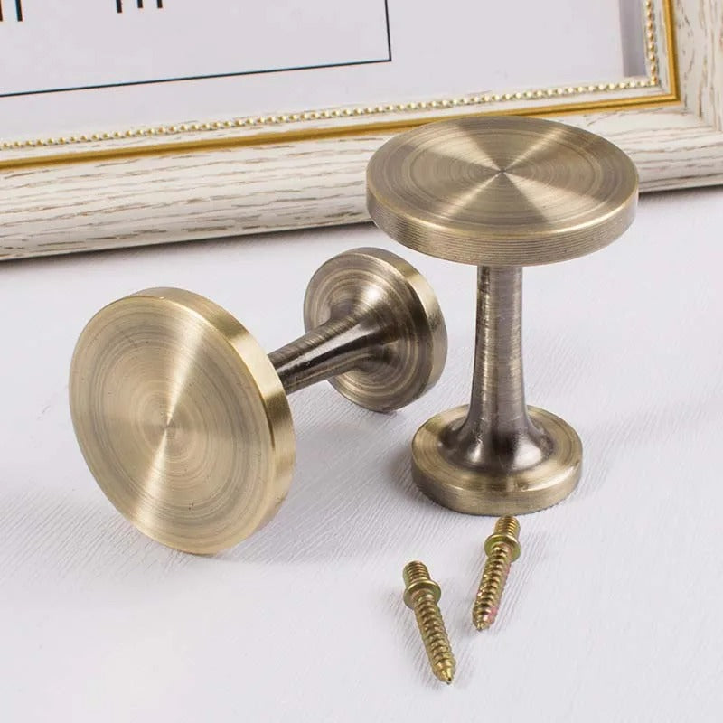 Modern Metal Curtain Tiebacks - Sleek & Stylish Drapery Holdbacks for Living Room, Bedroom & Window Decor