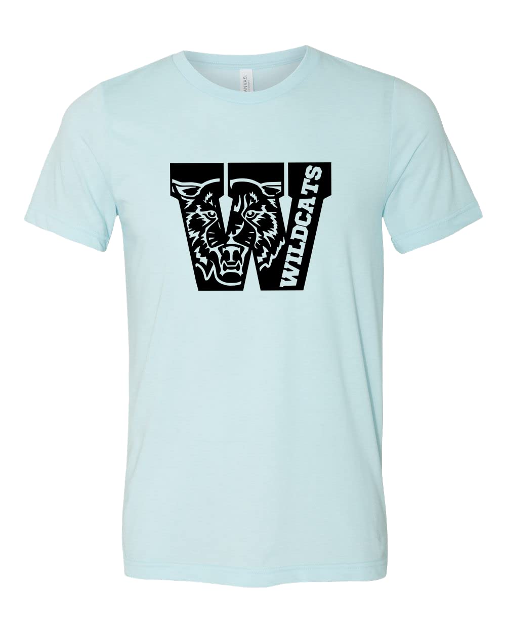 Wildcats Team Mascot Shirt - Wildcats Football Fan Shirt for School Spirit & Game Day - Comfortable Cotton Jersey for Sports Events, Pep Rallies & Fan Support