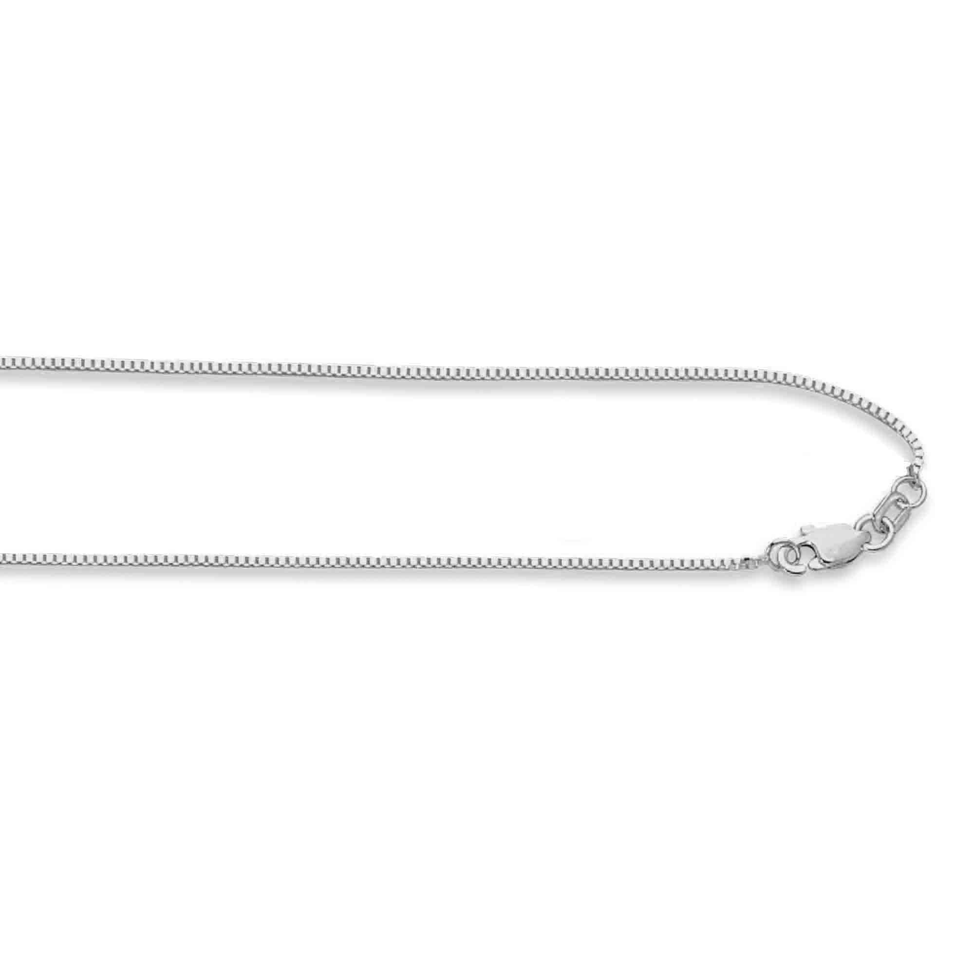 Ritastepens 14K Gold Box Chain Necklace 0.7mm - Dainty Minimalist Jewelry for Women, Perfect for Layering, Everyday Wear & Special Occasions