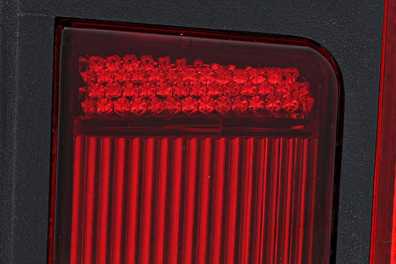 Jeep Wrangler Tail Lights Replacement Set (2007-2018) - Driver & Passenger Side LED Lamps - Compatible with JK Models | Perfect for Off-Roading, Night Driving & Vehicle Customization