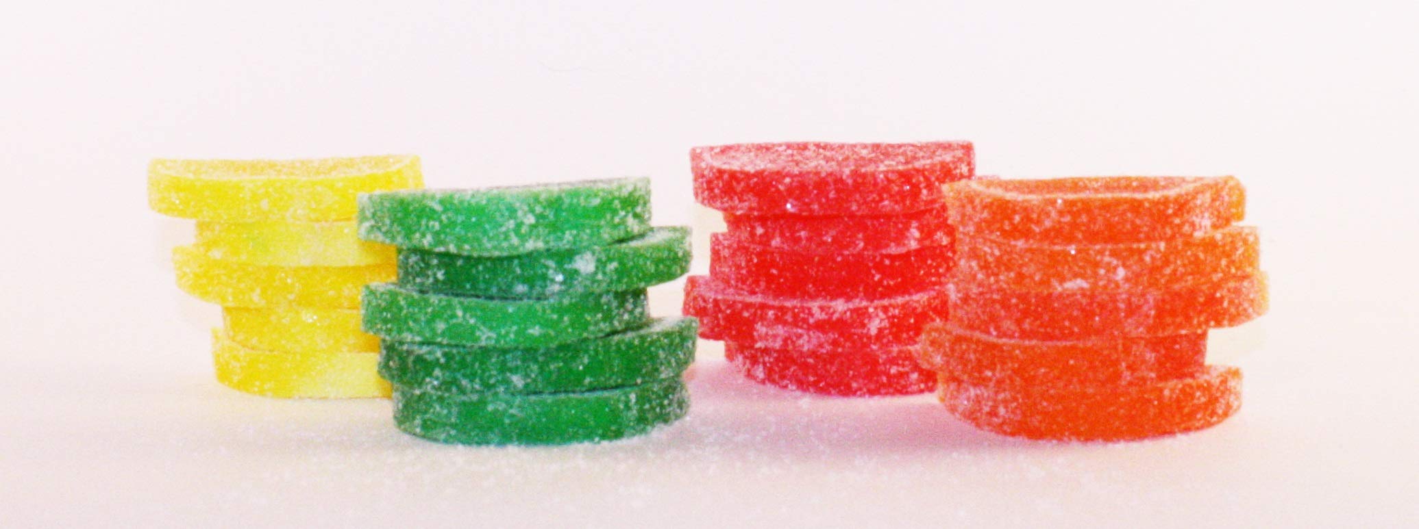 Boston Fruit Slices - 8oz Tray | America's Original Vegan & Gluten Free Candy | Allergen Free, Non-GMO | Perfect for Baking, Party Favors & Healthy Snacking