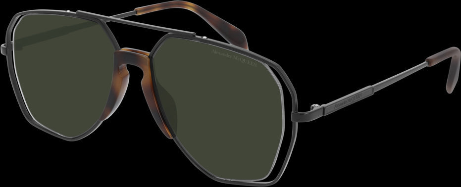 Alexander McQueen AM0197S Sunglasses - Luxury Designer Shades for Women & Men | UV Protection, Stylish & Comfortable | Perfect for Outdoor Activities, Travel & Fashion Statements