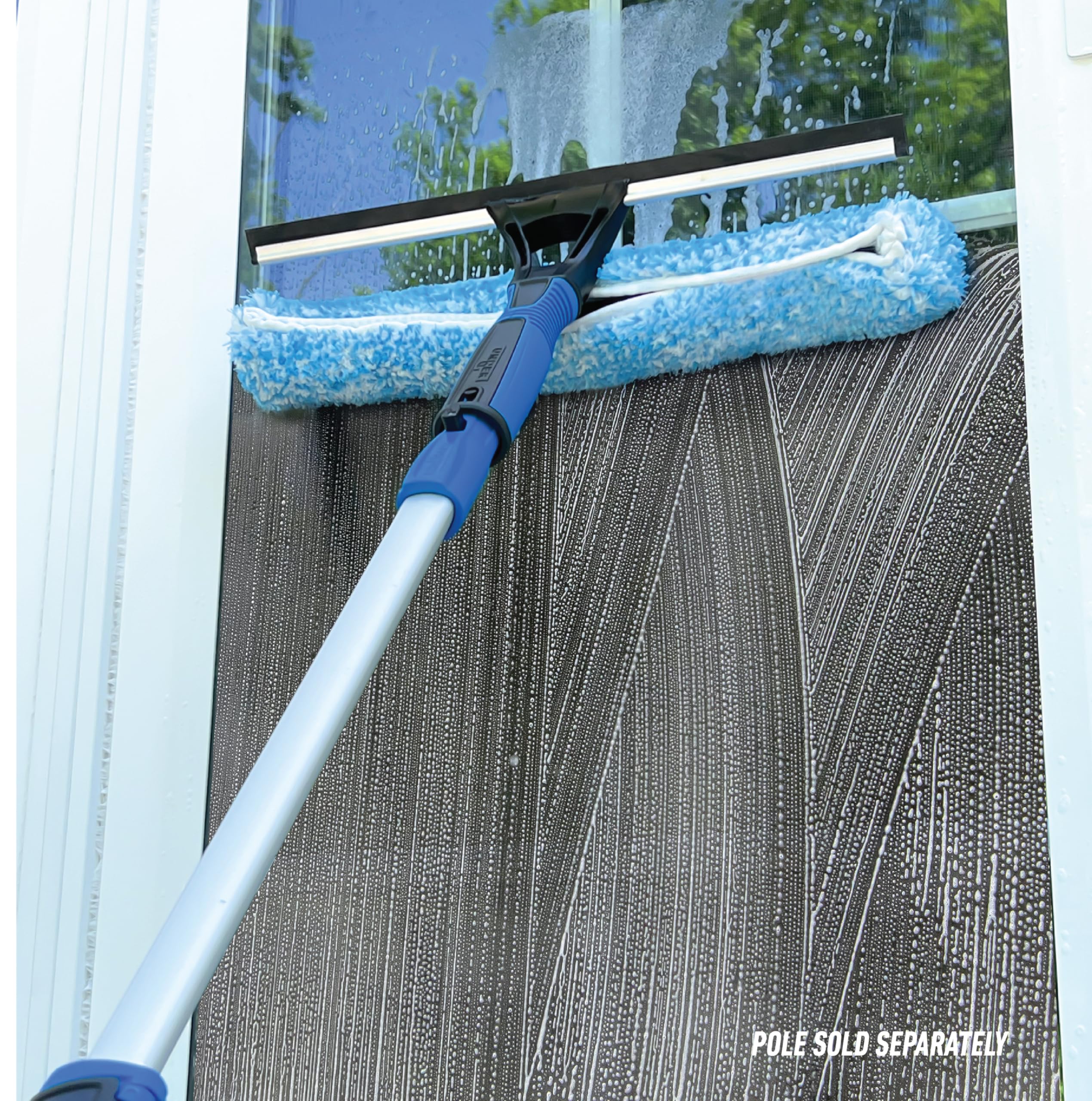 Unger 2-in-1 Squeegee & Scrubber - 14