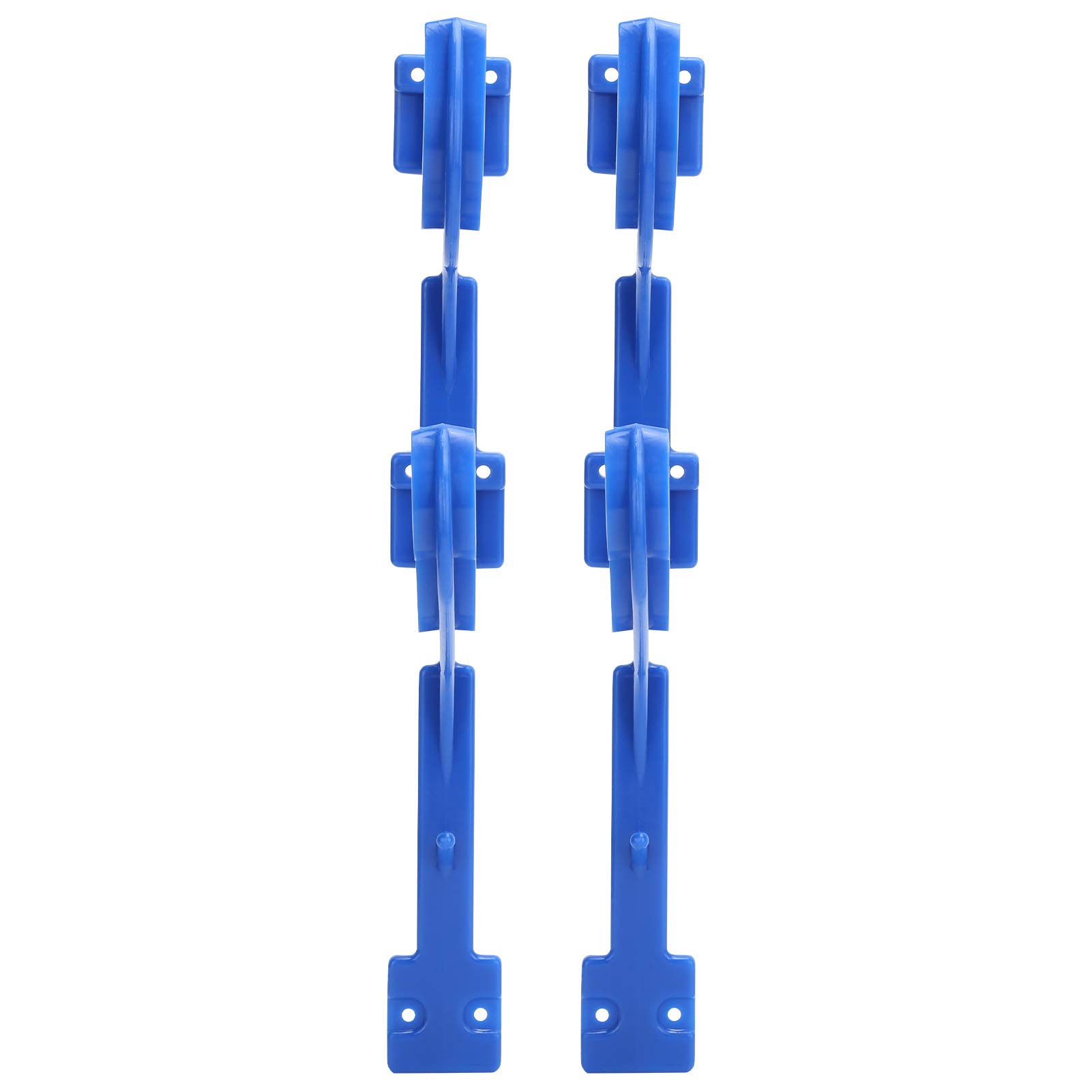 ABS Pool Hanger Hook - Easy Install Vacuum Hose Pole for Clothes & Gardening Tools (Blue) - Perfect for Poolside & Outdoor Use