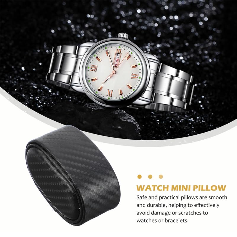 Premium PU Leather Watch Winder Pillow - Replacement Cushion for Watch Display Case, Jewelry Box & Winders | Perfect for Luxury Watch Storage & Jewelry Organization at Home/Retail Stores