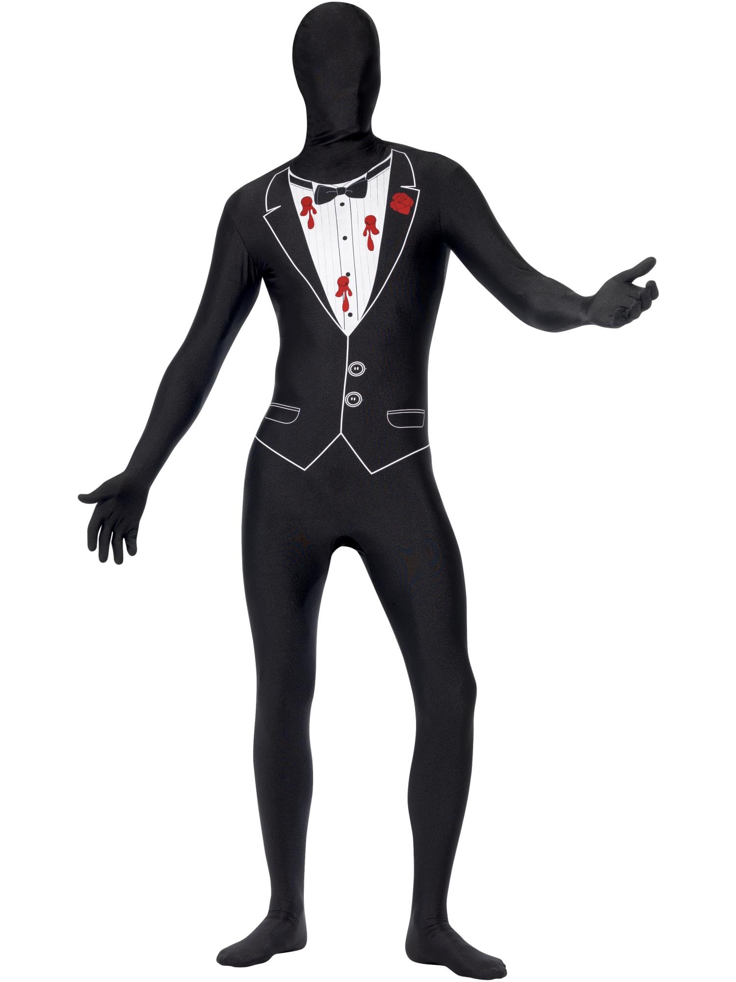 Smiffys Men's Gangster Costume - 1920s Vintage Mafia Suit for Halloween & Cosplay - Perfect for Parties, Theme Events, and Costume Contests