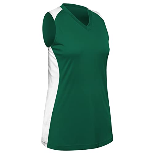 Forest Green, White