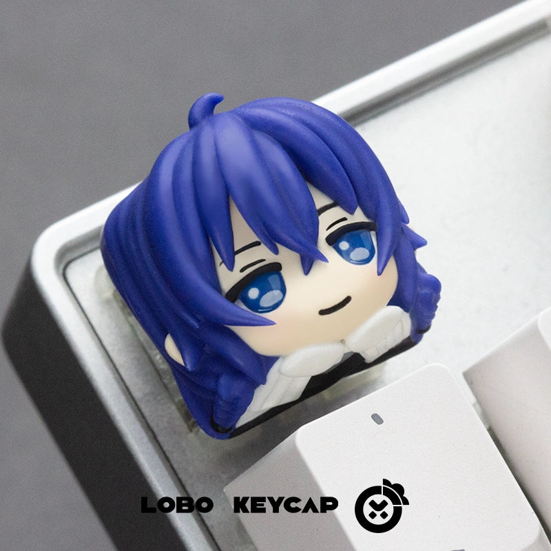 Mushoku Tensei: Jobless Reincarnation Anime Resin Keycaps - Custom Mechanical Keyboard Accessories for Gaming & Typing Enthusiasts