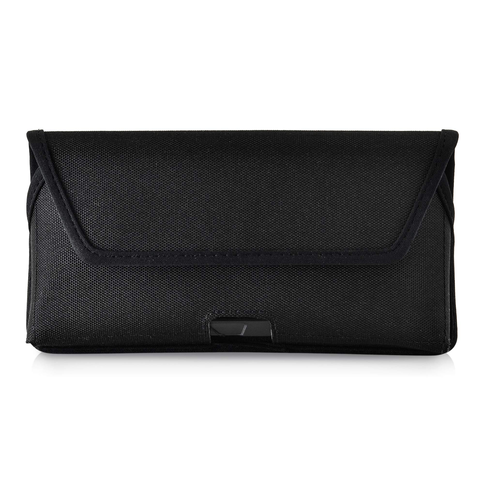 Google Pixel 3 Belt Clip Case (2019) - Heavy Duty Rotating Holster with Nylon Pouch for Horizontal Carry | Perfect for Construction, Security & Outdoor Work