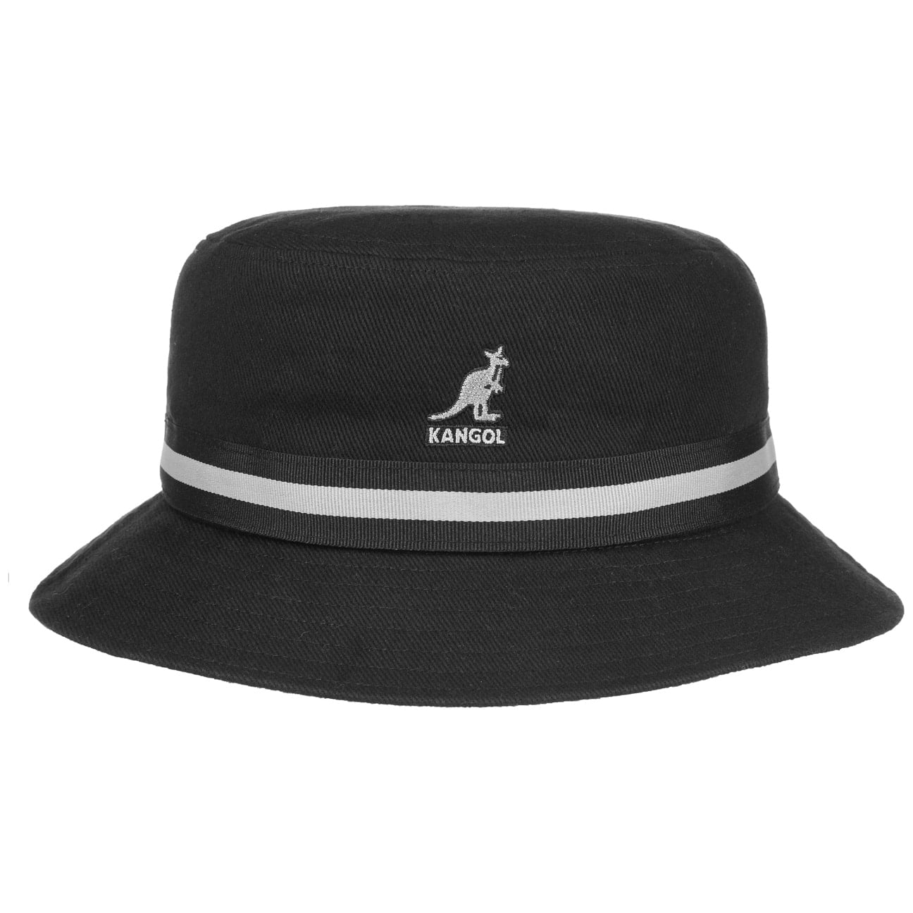 Kangol Stripe Lahinch Cotton Bucket Hat for Men & Women - Stylish Summer Sun Hat for Outdoor, Beach, and Travel