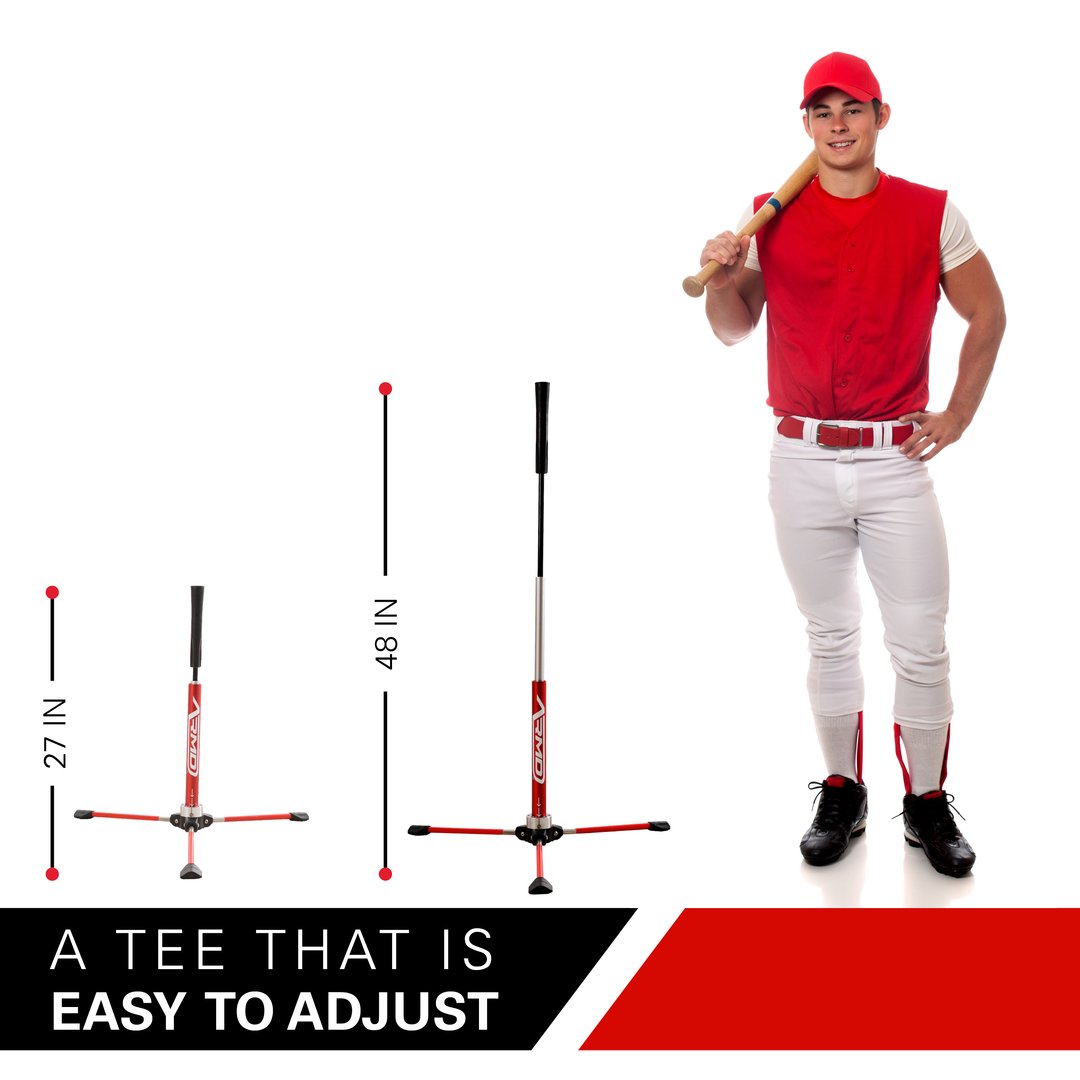 Rukket Golf Practice Tee - Durable Plastic Golf Tees for Driving Range, Indoor & Outdoor Training - Perfect for Golfers of All Skill Levels | Use at Home, Driving Range, or Golf Course