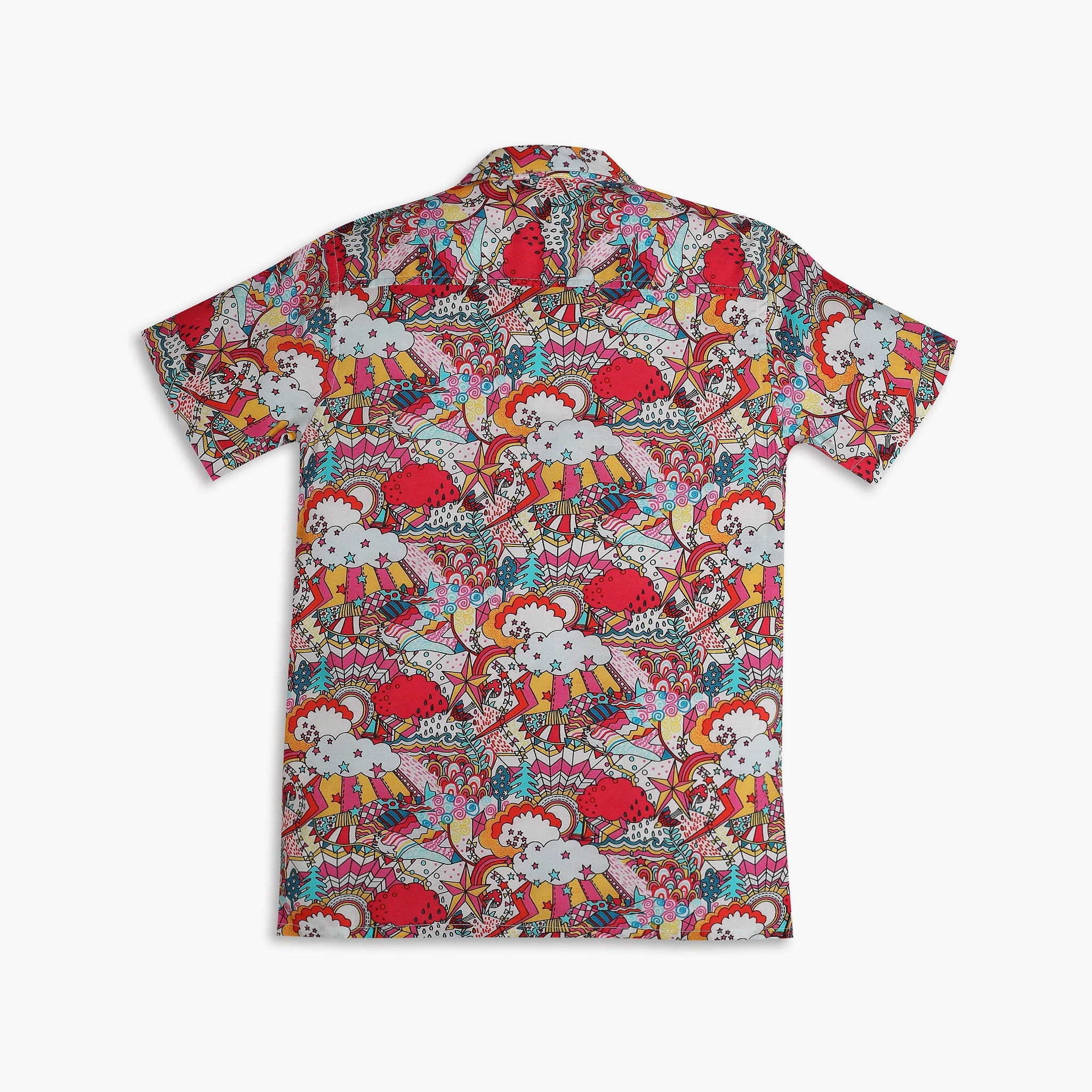 Boys Regular Fit Printed Shirt - Comfortable Cotton Casual Wear for Kids - Perfect for School, Parties & Everyday Outfits