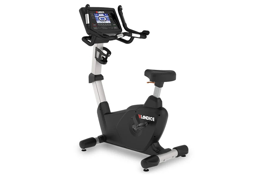 Landice U7 Upright Exercise Bike - Premium Home Gym Equipment for Cardio Workouts | Perfect for Indoor Cycling, Weight Loss & Fitness Training