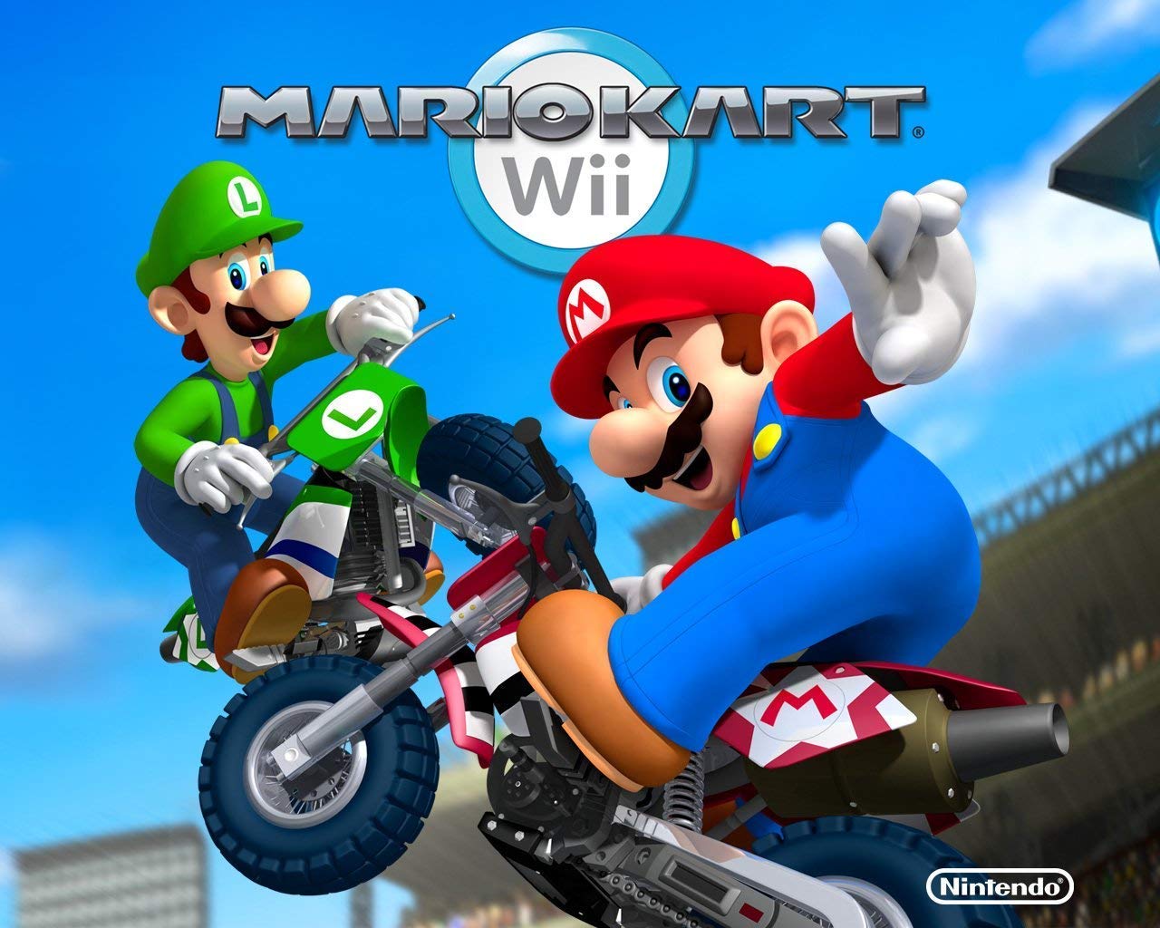 Nintendo Wii Mario Kart - World Edition | Racing Game for Family Fun & Multiplayer Competition | Perfect for Parties & Game Nights