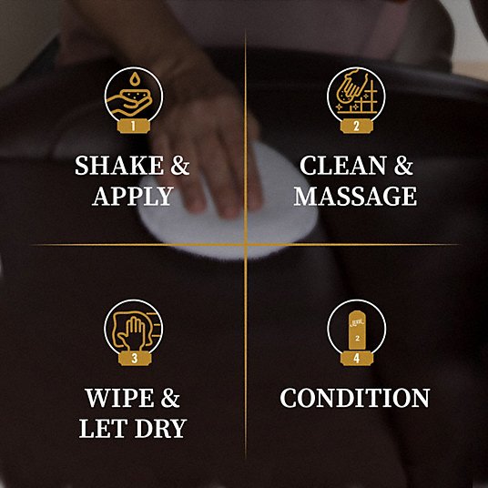 LEXOL All Leather Cleaner - 16.9 oz Bottle | Safe for Car Seats, Furniture, Jackets & Bags | Premium Leather Conditioner & Protector