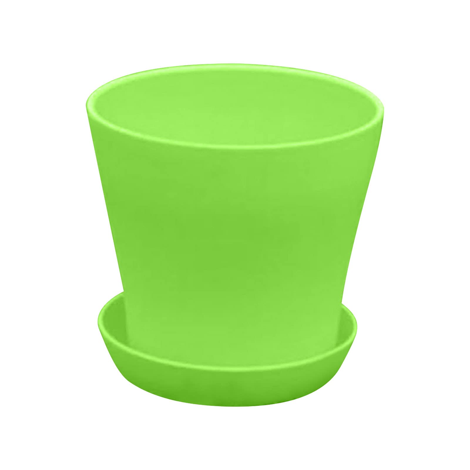 4 Inch IY Open Pot PP Resin Balcony Green Plant Horticulture High Waist Long Planter - Perfect for Indoor Herb Gardens, Succulent Arrangements & Balcony Gardening