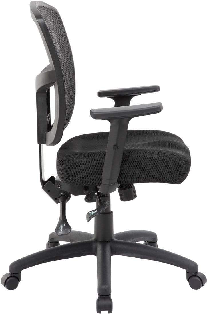 Boss Contract Mesh Task Chair [B6022] - Ergonomic Office Chair for Comfort & Support - Perfect for Home & Office Workspaces