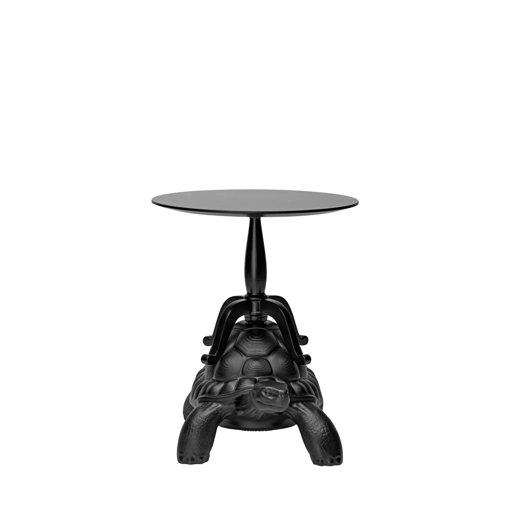 Qeeboo Turtle Carry Coffee Table - Unique Modern Home Decor for Living Room, Office & Lounge - Stylish Functional Furniture for Small Spaces & Apartments