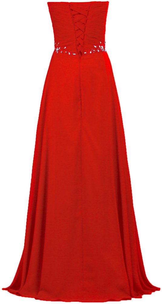 Elegant 2024 Women's Chiffon Prom Dress - Long Formal Evening Gown for Homecoming, Wedding & Special Occasions