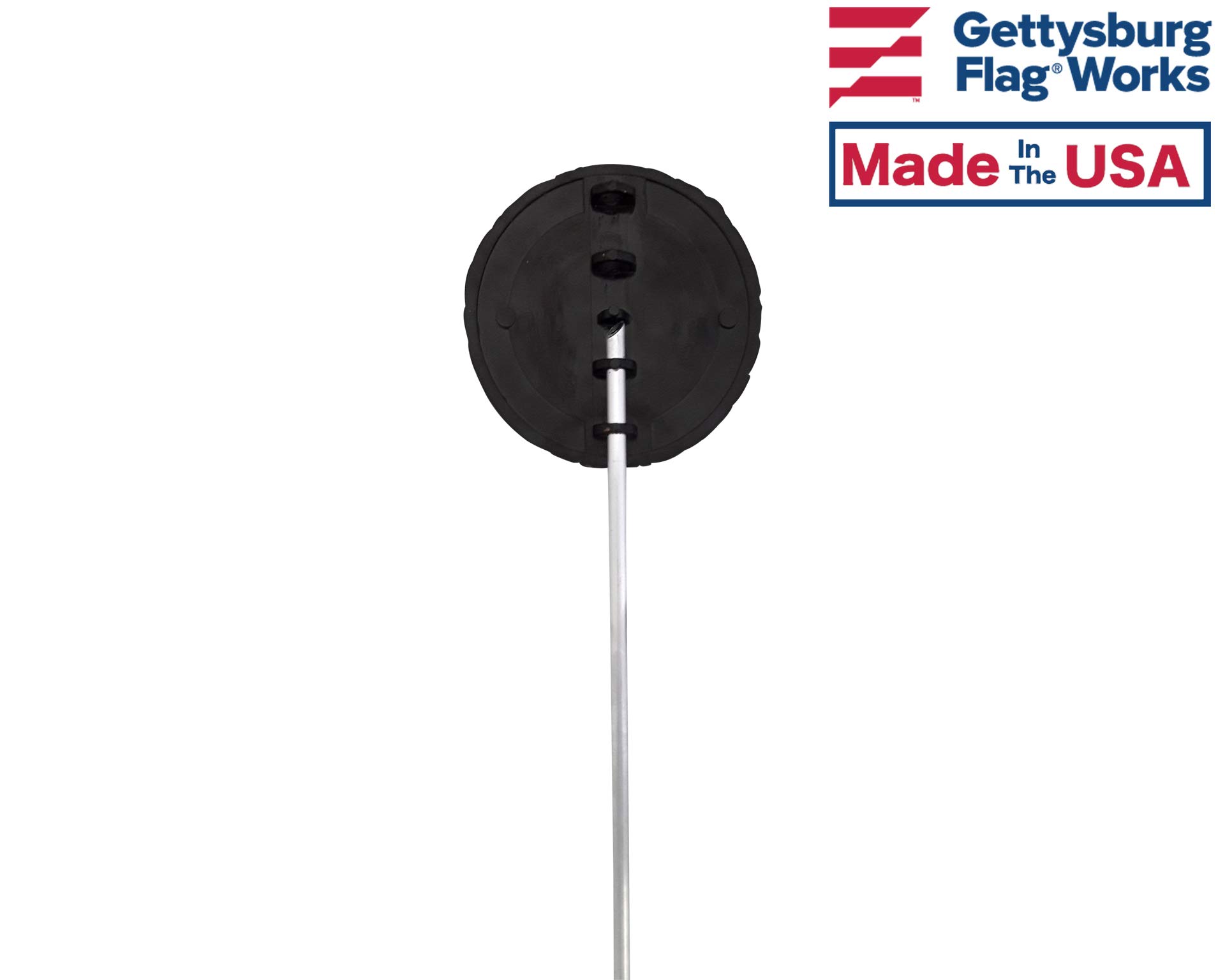 Vietnam War Veteran Bronze Grave Marker with Bamboo Texture - USA Made Cemetery Memorial Flag Holder for Fallen Heroes - Perfect for Military Cemeteries, Memorial Gardens & Veterans' Gravesites