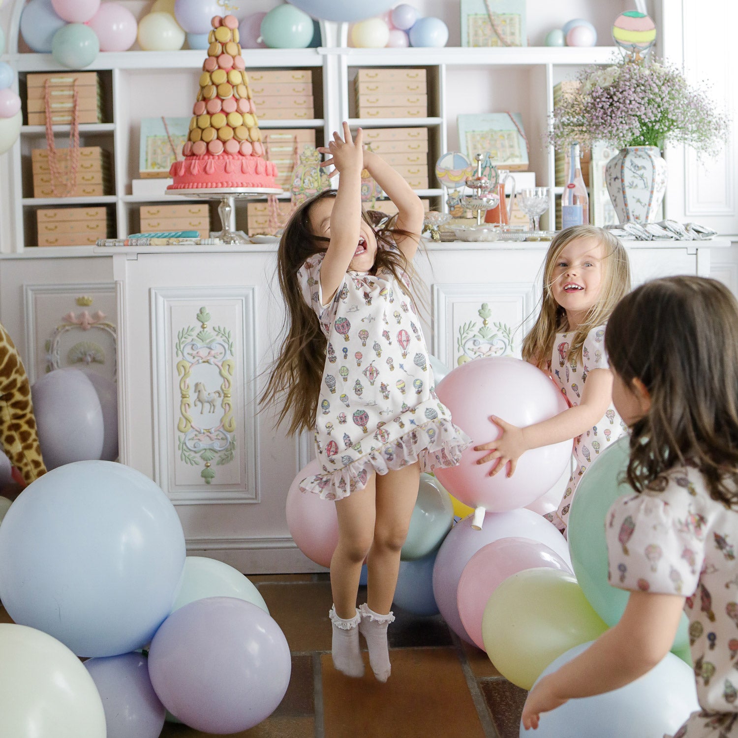 Atelier Choux Velvet Party Dress for Girls - Elegant & Comfortable Formal Wear | Perfect for Birthday Parties, Weddings & Special Occasions