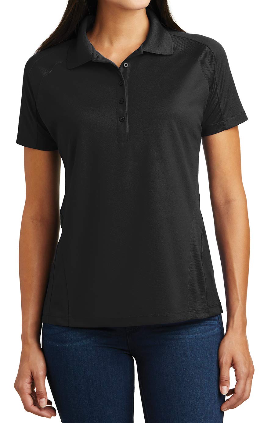 Women's Dri-Mesh Pro Polo Shirt - Moisture Wicking Performance Golf & Tennis Top for Active Lifestyle