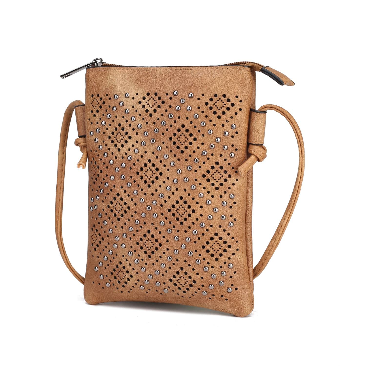 MKF Women's PU Leather Crossbody Bag - Stylish Shoulder Purse for Daily Use