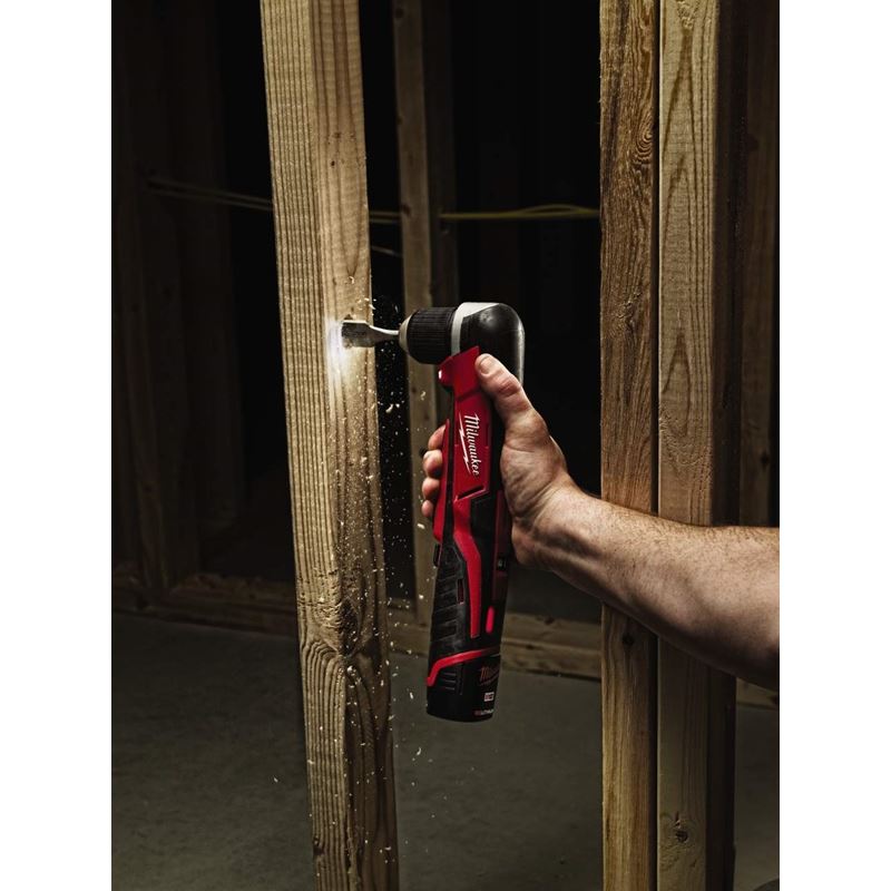 M12 12V Lithium-Ion Cordless Right Angle Drill Driver - 3/8